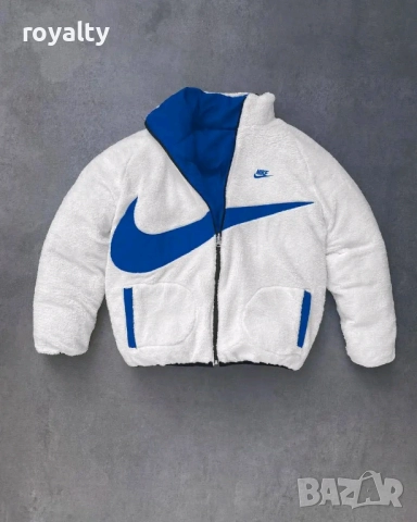 Nike Двулицево Дамско Зимно Яке Найк 