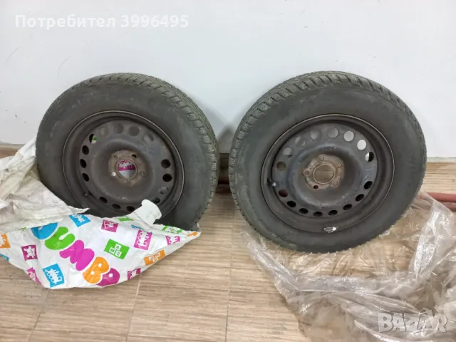 Продавам железни джанти 15 5x110 с тасове, снимка 3 - Гуми и джанти - 47672250