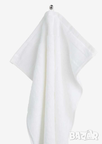 Кърпа за баня Kronborg, 100 памук, 600 г/м², 50х100 см, Бяла