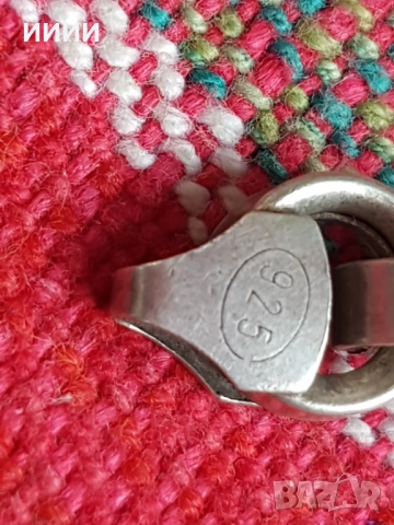 Сребърна гривна верижка , снимка 3 - Гривни - 53846753