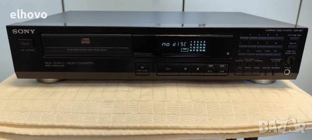 CD player Sony CDP-497, снимка 2 - Аудиосистеми - 46305465