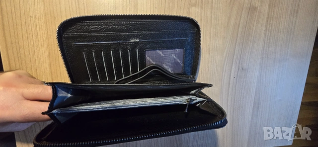 Голям Мъжки портфейл чанта клънч, снимка 6 - Мъжки - 53071791