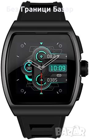 Нов черен Смарт часовник за спорт здраве с уведомления Фитнес гривна, снимка 1 - Смарт гривни - 46439719