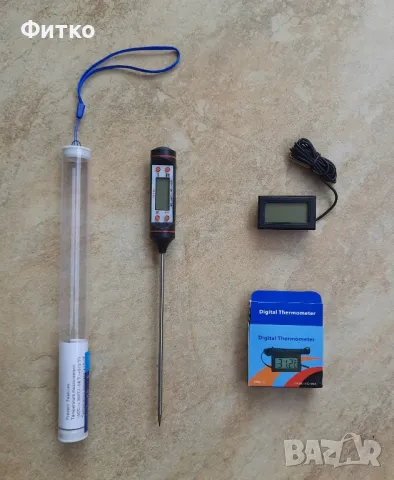Цифрови термометри 2 броя - Нови 