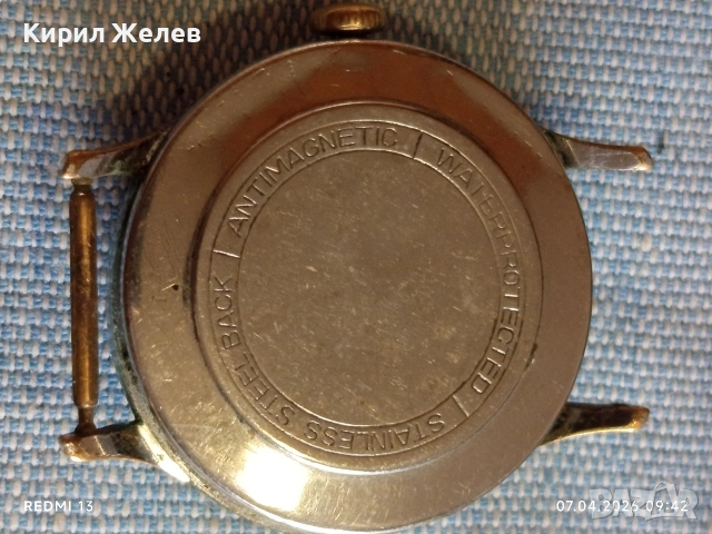 Стар механичен часовник KIENZLE GERMANY рядък за КОЛЕКЦИЯ 54395, снимка 5 - Антикварни и старинни предмети - 54118343