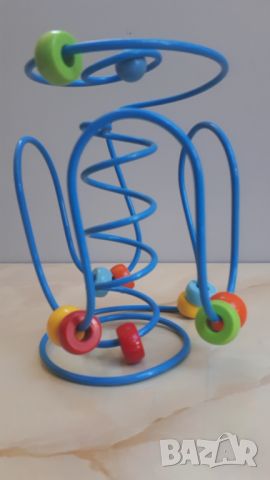 Метална играчка с пръстени за малки деца, снимка 3 - Образователни игри - 45761121
