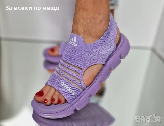 Adidas Дамски Ежедневни Сандали Адидас - Налични Различни Цветове И Модели Код P697, снимка 5 - Сандали - 50580452