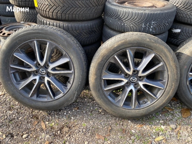 Лети джанти 18 цола Mazda cx 3, снимка 8 - Гуми и джанти - 52455838