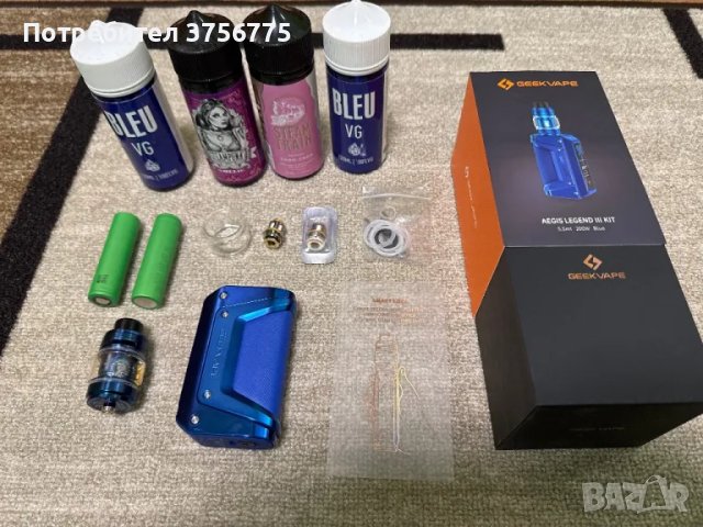 Geek Vape /Legend 3/Kit Blue, снимка 1 - Друга електроника - 48264163