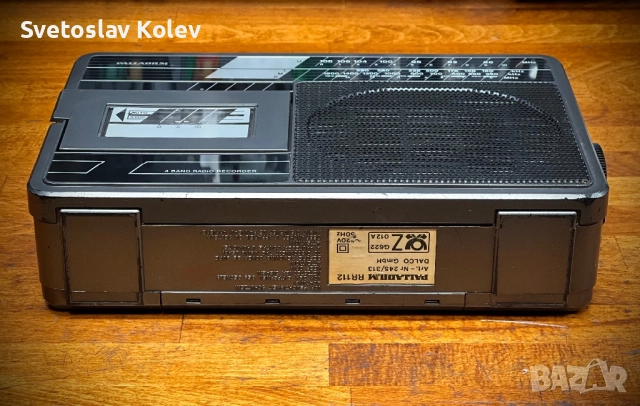 Vintage радиокасетофон Palladium RR112, снимка 5 - Радиокасетофони, транзистори - 52307525