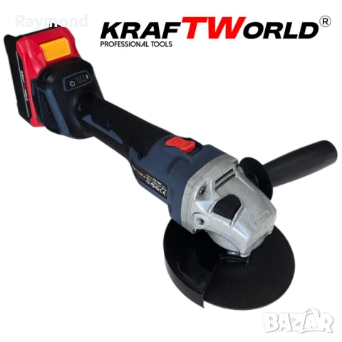 Акумулаторен комплект KraftWorld 5в1 – Лазерен Нивелир, Гайковерт – Винтоверт, Перфоратор, Ъглошлайф, снимка 16 - Други инструменти - 51053023