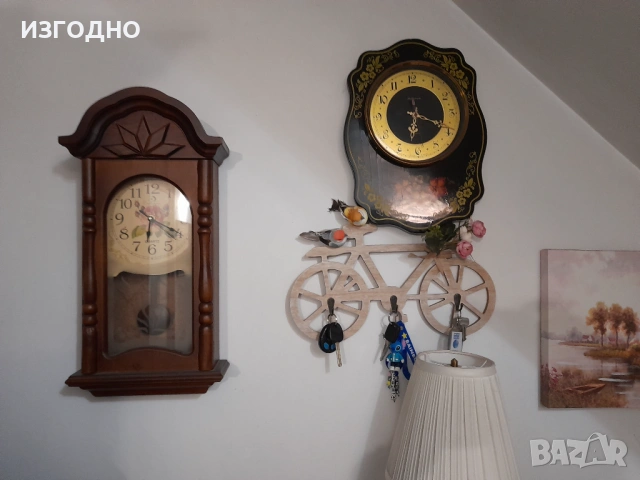 50€ БУТИКОВ СТЕНЕН ЧАСОВНИК РУСКИ ЯНТАР , снимка 3 - Стенни часовници - 53008799