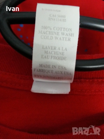 Оригинална тениска Ed Hardy Made in USA, снимка 3 - Тениски - 53179175