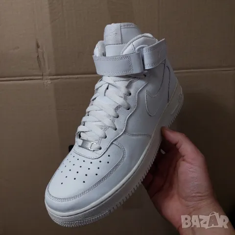 NIKE AIR FORCE 1 MID номер 43,5-44 оригинални маратонки , снимка 12 - Маратонки - 48286377