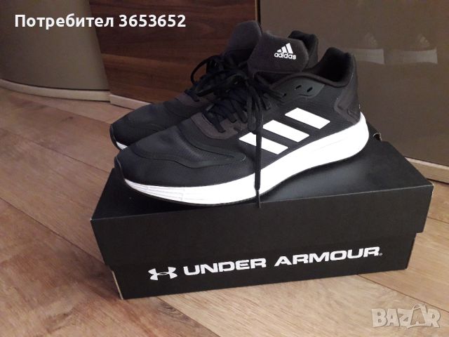 мъжки Adidas duramo 10 с размер 44 и две трети, снимка 2 - Спортни обувки - 46225045