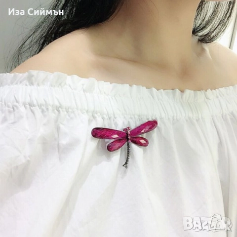 Брошки - котка, змия, грозде, водно конче, калинка, снимка 13 - Други - 31805865