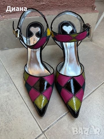 Намаление - Елегантни, цветни, стилни, различни дамски обувки/37 номер, снимка 1 - Дамски елегантни обувки - 46037389