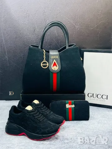 дамски маратонки чанта / раница и портмоне guess gucci , снимка 9 - Чанти - 46960769