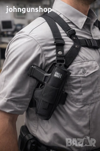  Uncle Mike's Sidekick Cross-Harness  - кобур за револвери и за по-големи пистолети  , снимка 2 - Оборудване и аксесоари за оръжия - 53945909