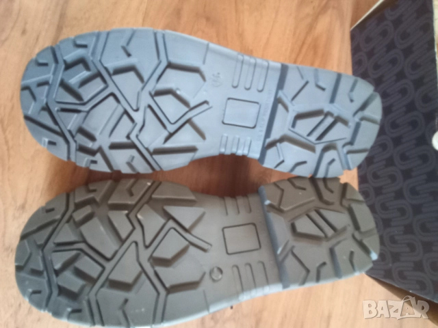 Нови работни обувки № 44 естествена кожа, снимка 4 - Мъжки боти - 52500342