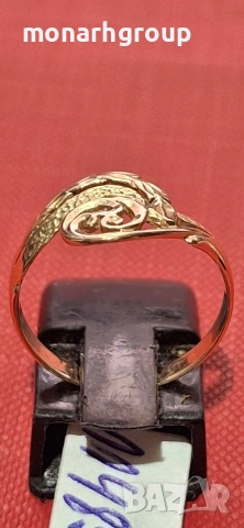 Златен пръстен, снимка 5 - Пръстени - 52879620