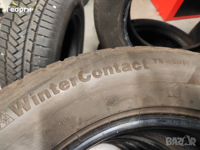4бр. зимни гуми 235/65/17 Continental, снимка 4 - Гуми и джанти - 52415622