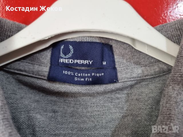 Мъжка оригинална блузка  FRED PERRY , снимка 3 - Тениски - 46318955