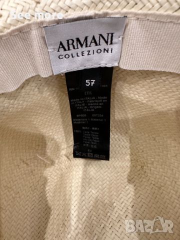 ARMANI Collezioni шапка, снимка 8 - Шапки - 46305815