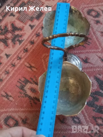 Винтидж прибор за сервиране с две купички 54301, снимка 4 - Антикварни и старинни предмети - 53601174