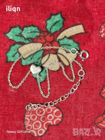 Сребърна гривна. От 16 до 20см. Цена 16,99лв. За Севлиево безплатна доставка., снимка 3 - Колиета, медальони, синджири - 51184592