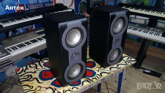 M Audio EX66 2 x 6" инча активни студийни мониторни тонколони, снимка 6 - Тонколони - 48081764