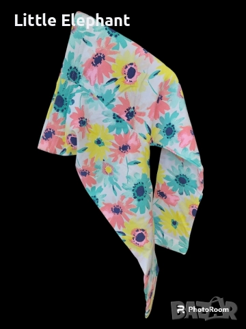 Клинче за 2-3 год мом големи маргаритки,мента,розово и жълто,колекция"Flowers",Англия/нови