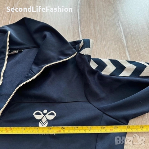 Дамско спортно яке Hummel Винтидж, размер XL дълго, снимка 4 - Якета - 52496394