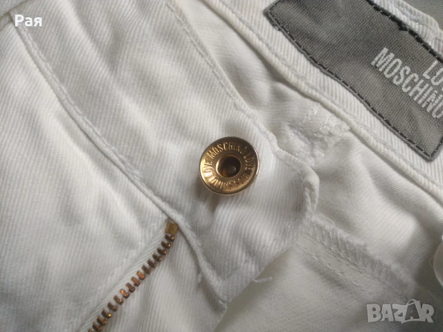 Дамски 7/8 дънки moschino love, снимка 8 - Дънки - 50778355