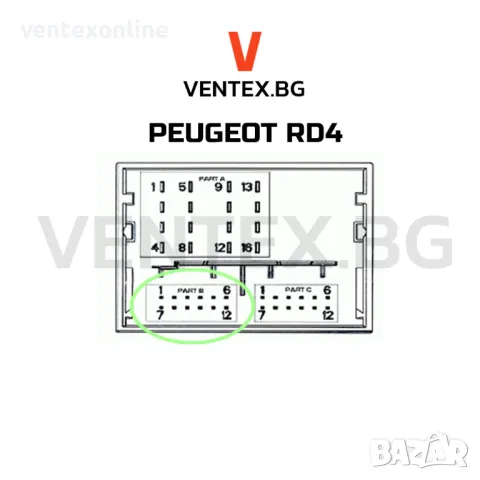 Bluetooth 5.0 за Peugeot 207, 307, 308, 407 след 2004 година AUX IN, снимка 4 - Аксесоари и консумативи - 47032558