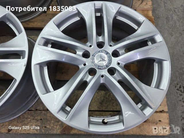 Лети джанти 17ки 5х112 Mercedes, снимка 6 - Гуми и джанти - 53579178