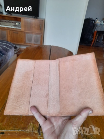 Стара кожена папка #26, снимка 4 - Други ценни предмети - 53286761