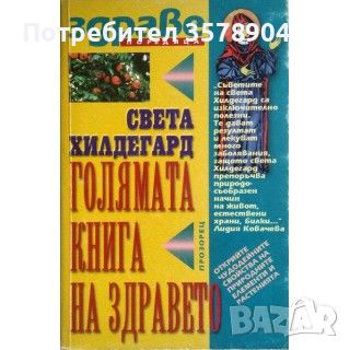 Голямата книга на здравето Света Хилдегард, снимка 1 - Специализирана литература - 45281716