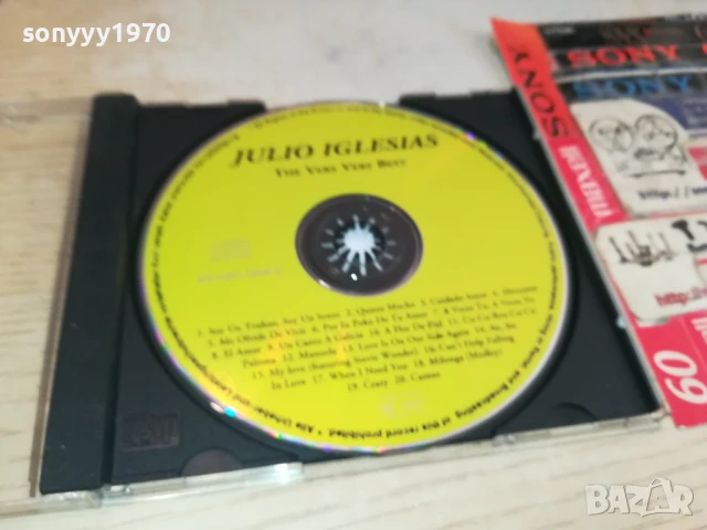 JULIO IGLESIAS CD 0808251734, снимка 6 - CD дискове - 51300738