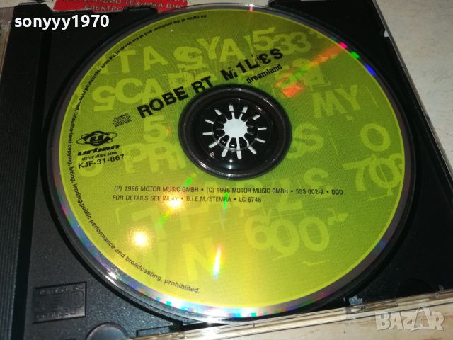 ROBERT MILES CD 2105241023, снимка 6 - CD дискове - 45836693