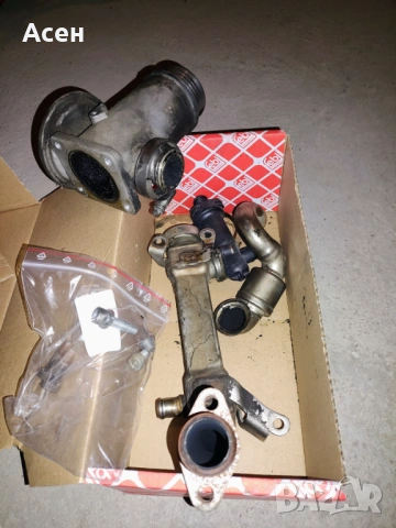 EGR с охладител BMW E87 E90 M47, снимка 2 - Части - 53766975