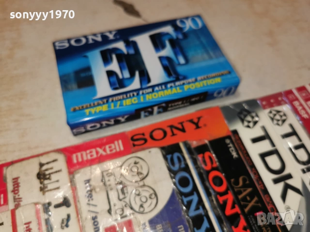 SONY NEW TAPE 1203261751, снимка 5 - Аудио касети - 53814912