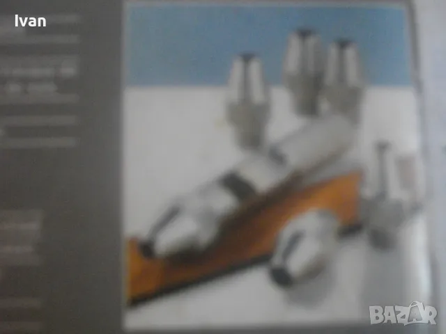 НОВ ОРИГИНАЛЕН НЕМСКИ КОМПЛЕКТ POWERFIX PROFI 7 БРОЯ СМЕНЯЕМИ ЗАМБИ ЗА ОТВОРИ 5-8мм ХРОМ-КАРБОНОВИ, снимка 13 - Други инструменти - 49766962