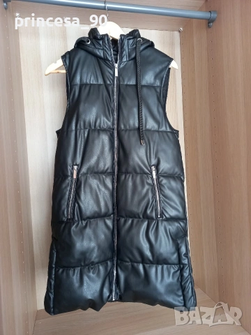 Кожен елек Zara 