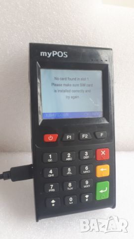 MyPOS K300 ПОС терминал без батерия и заден капак, работещ, снимка 11 - Оборудване за магазин - 45112795