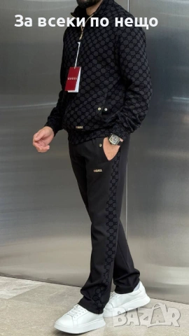 Gucci Мъжки Спортен Комплект🔝Мъжки Спортен Екип Гучи Код A1335, снимка 2 - Спортни дрехи, екипи - 53931505
