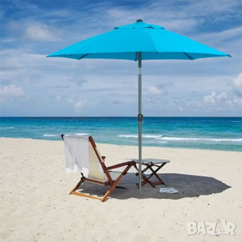 Градински чадър Muhler U5060 – Елегантна защита от слънцето във вашата градина