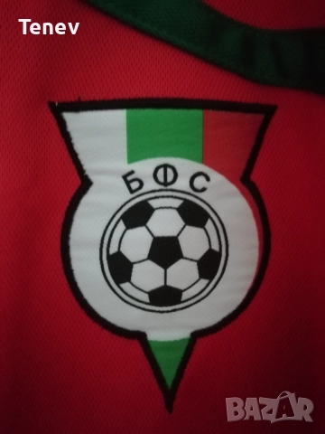 България #5 Георги Марков мачов гостуващ червен оригинален екип 2000/2001 Puma тениска фланелка, снимка 7 - Футбол - 52970866