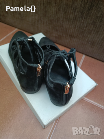 Черни обувки , снимка 4 - Дамски ежедневни обувки - 44956253