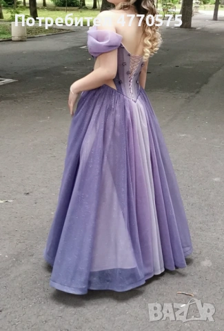 Бутикова бална рокля на дизайнерката Боряна Горанова, снимка 6 - Рокли - 53896530